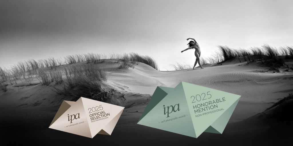 la danse du vent · lanscape nude : nu paysagé · par Wolfgang Autexier photographe à Saintes